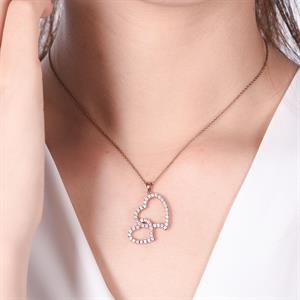Heart on Heart Pendant
